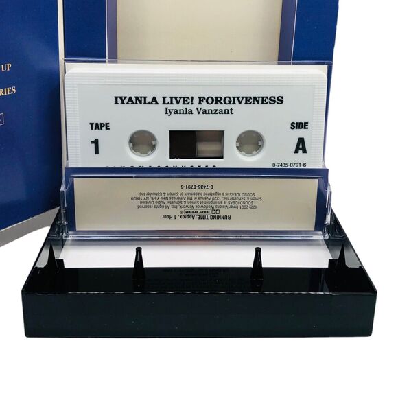 Iyanla Live Forgiveness Audiobook Cassette Tape Healing Spirituality Self Help - Picture 5 of 5